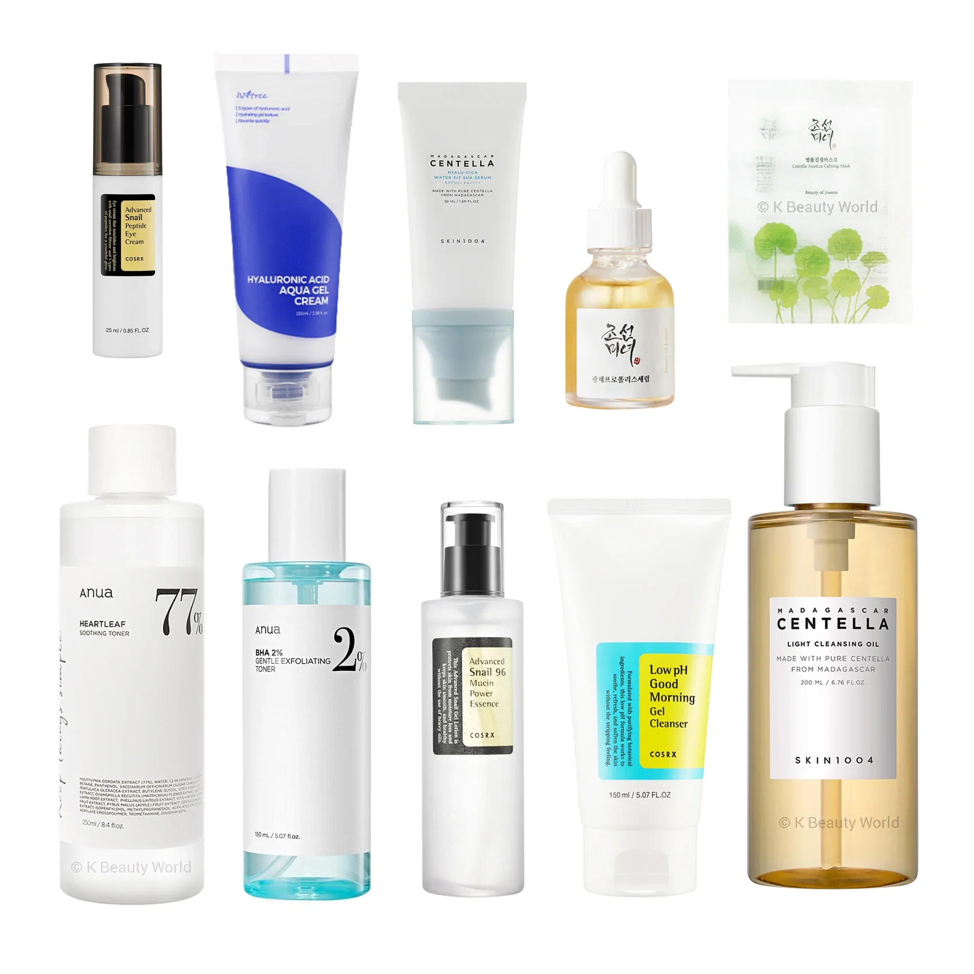 korean skincare products