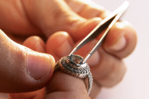 permanent jewelry closeup