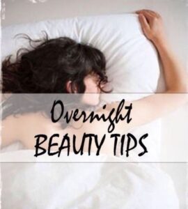overnight skincare tips