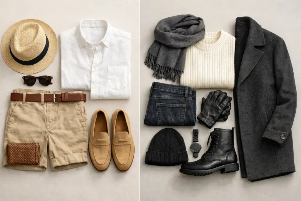 Smart casual dress code outfits for summer and winter seasons