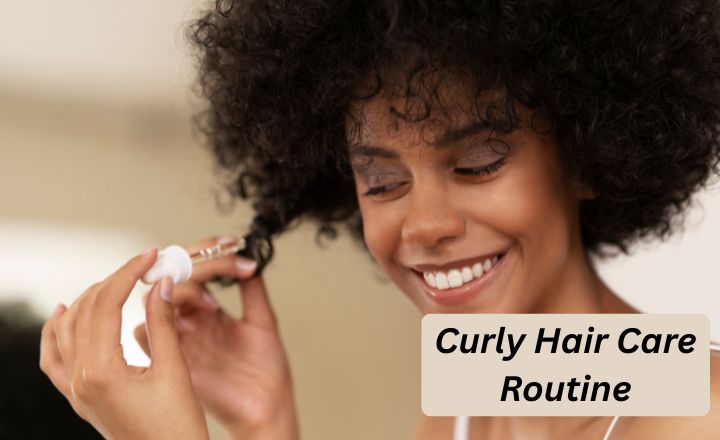 curly hair care routine