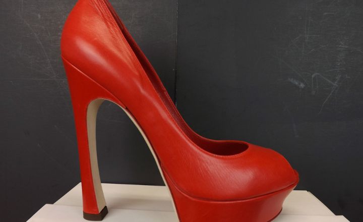 red ysl heels