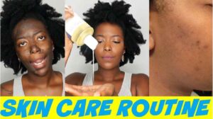 Dark Skin Care Routine